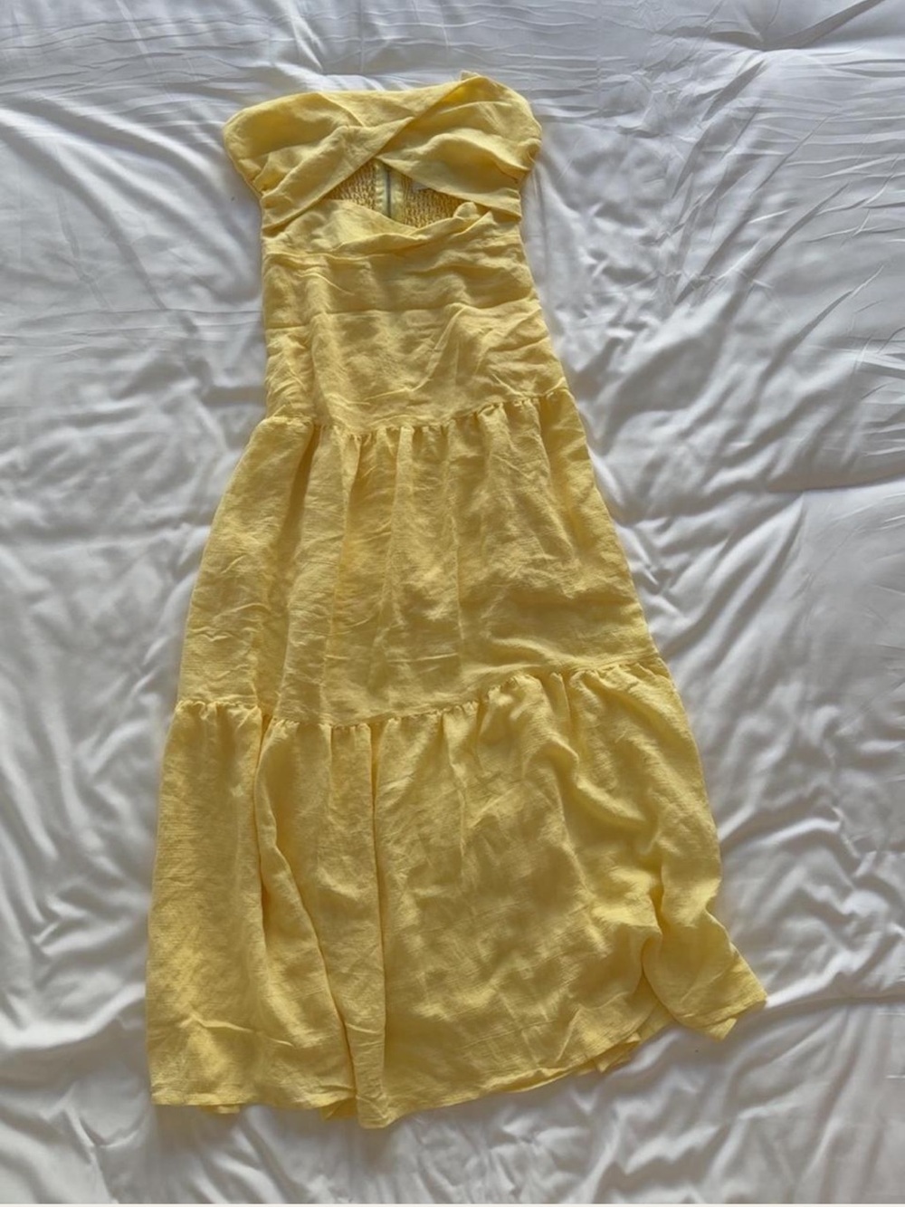 Hello Molly yellow midi maxi sun summer dress